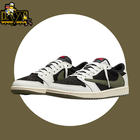 Jordan 1 Low OG x Travis Scott "Olive"