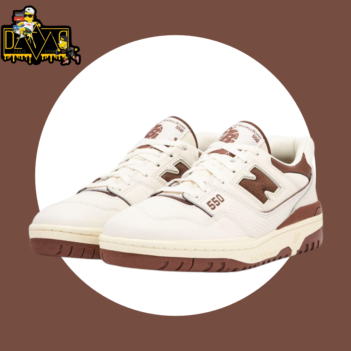 New Balance 500 x Aimé Leon Dore "Brown"