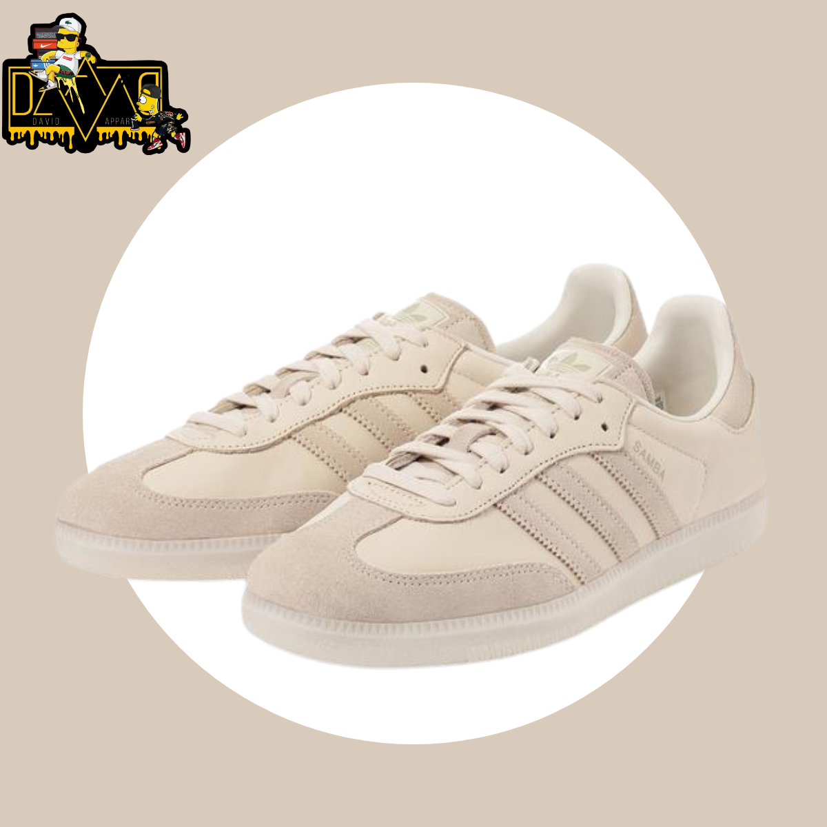 Adidas Samba "Linen Cream"